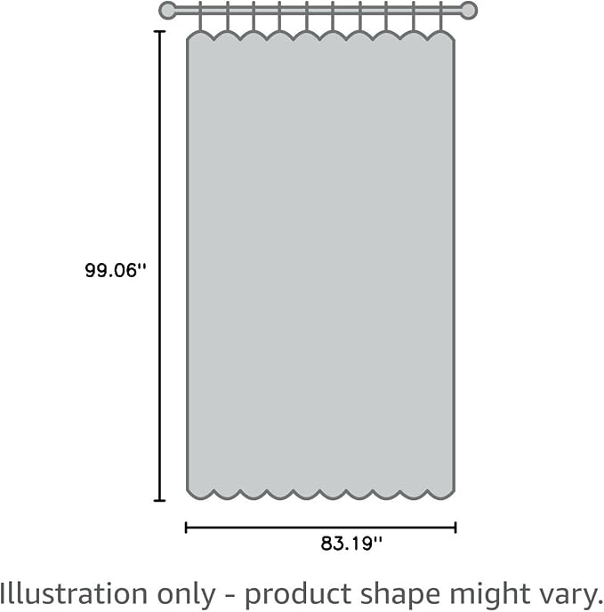 Joydeco Blackout Patio Sliding Door Curtains 84 Inches Long, Grommet Privacy - Image 10