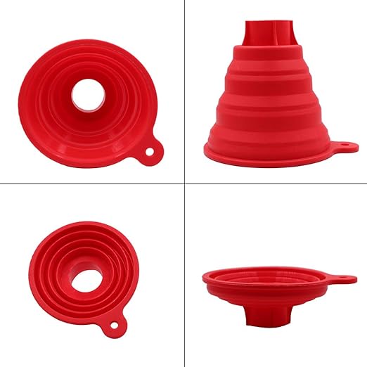 KongNai Silicone Collapsible Wide Mouth Funnel - Image 2