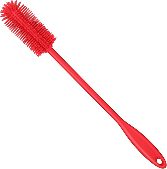 Silicone Bottle Brush, Water Bottle Cleaner Brush by Purtribe