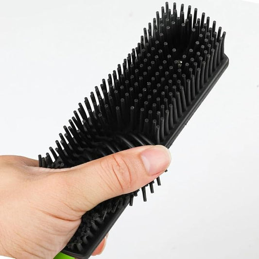 Rubber Pet Cat Dog Hair Removal Brush Lint & Hair Remover Brush, Silicone Lint - Image 2