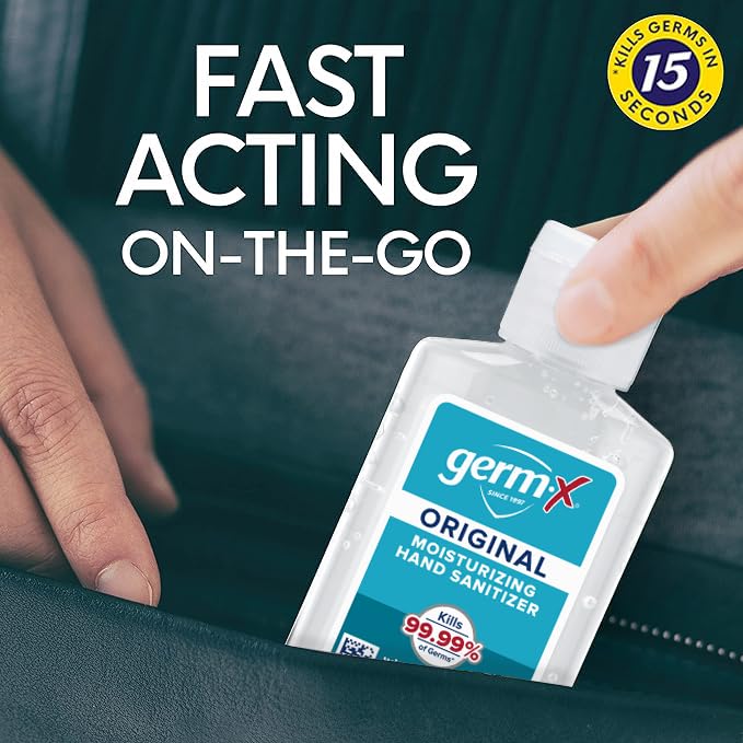 Germ-X Original Hand Sanitizer, Non-Drying Moisturizing Gel - Image 6