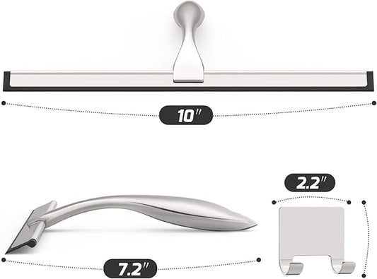 All-Purpose Stainless Steel Shower Squeegee - Image 2