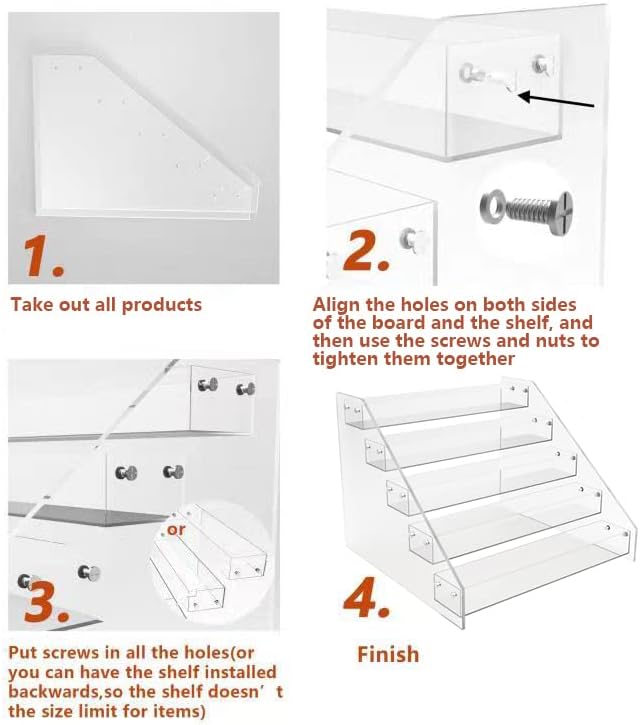 PMMASTO Widen Tiered Spice Rack, Seasoning Organizer, Kitchen Organization and - Image 6