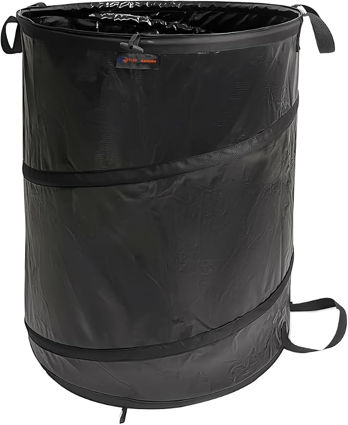 YUDI & GARDEN 45 Gallon Collapsible Garden Bag｜Collapsible Trash Can｜Camping by YUDIGARDEN