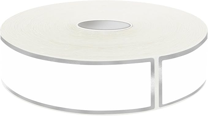 500 Silvery Border Removable Freezer Labels Water Oil Resistant by Yeachlaing