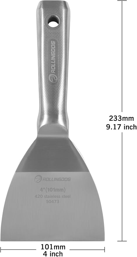ROLLINGDOG 4 inch Putty Knife - Image 2