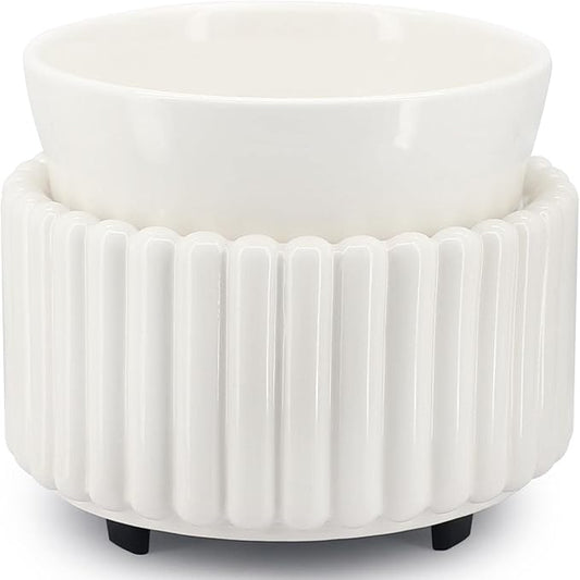 Ceramic Wax Melt Warmer 3-in-1 Candle Wax Warmer by VICTORIAAROMA