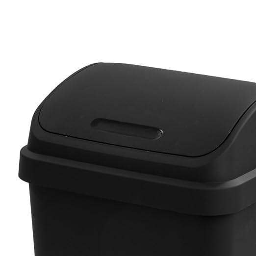 Sterilite 16-Pack Swing Top Wastebasket, Sleek Square Profile Trash Can - Image 7