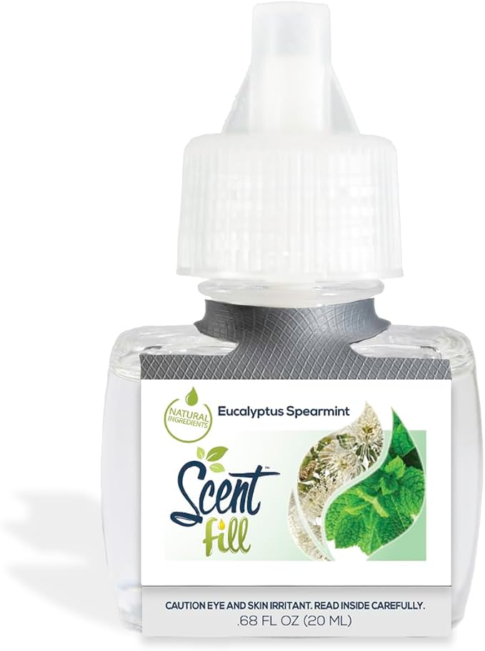 Scent Fill Eucalyptus Spearmint Plug in Air Freshener, Scented Oil Refills - Image 3