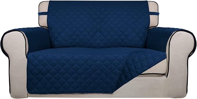 PureFit Reversible Quilted Sofa Cover, Water Resistant Medium Slipcover by PureFit