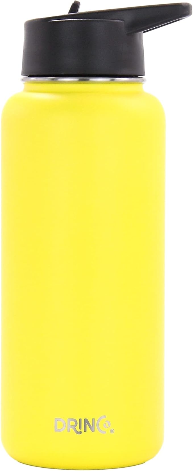 DRINCO Stainless Steel Water Bottle Spout Lid Vacuum Insulated Double Wall - Image 2