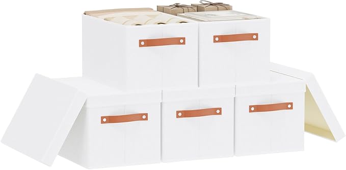 Fabric Storage Bins, Clothes Boxes by YheenLf