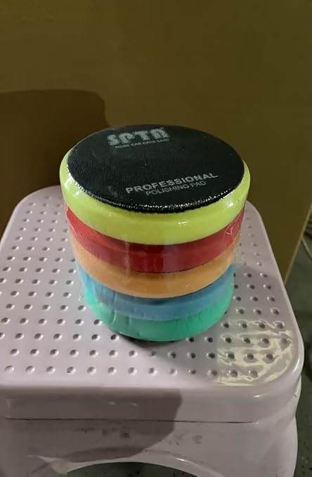 Buffing Polishing Pads, SPTA 5Pc 3.5 Inch Face - Image 2