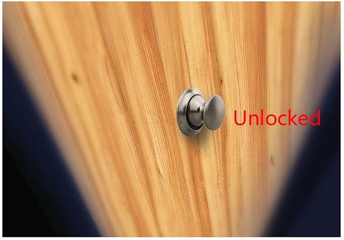 Encell Set of 5 Push Button Latch Cupboard - Image 6