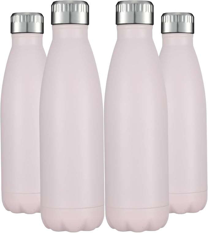 HASLE OUTFITTERS 17oz Stainless Steel Water Bottles Bulk, Vacuum Insulated by HASLEOUTFITTERS