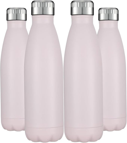 HASLE OUTFITTERS 17oz Stainless Steel Water Bottles Bulk, Vacuum Insulated by HASLEOUTFITTERS