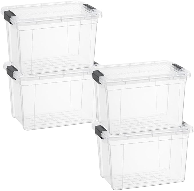 Superio Clear Storage Bins by Superio