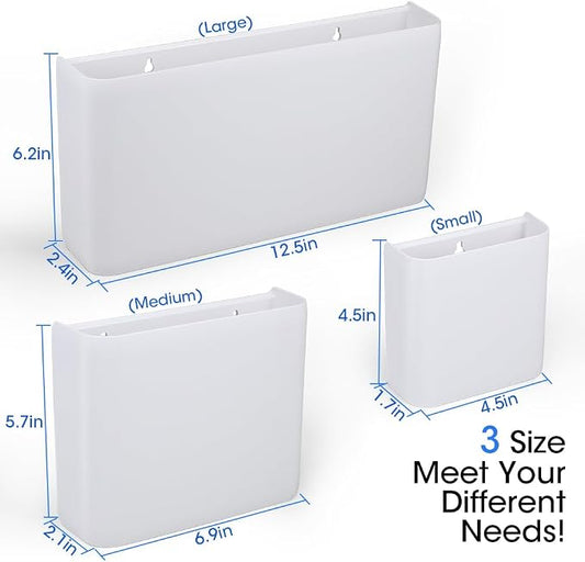 Picowe 3 PCS Magnetic Laundry Storage, Magnetic Storage Box - Image 2