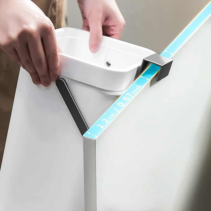 Kitchen Compost Bin Indoor for Counter Top, Hanging Small Trash Can - Image 5