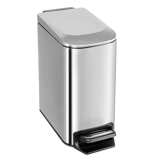 TrashAid Small Bathroom Trash Can by TrashAid