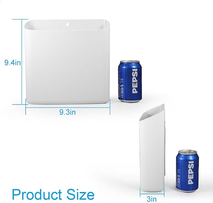Picowe Magnetic Laundry Storage, Large Lint Holder Bin, Space-Saving Trash - Image 2