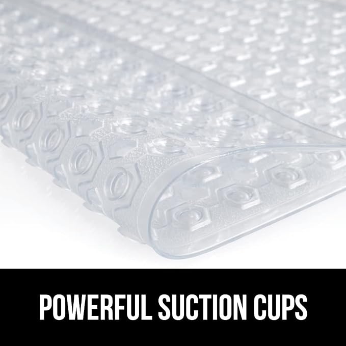GORILLA GRIP Patented Square Shower Stall Mat, Small Bathtub Floor Mats - Image 3