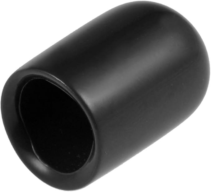 uxcell 20pcs Rubber End Caps 5/16" ID Vinyl Round Tube Bolt Cap Cover Thread by uxcell