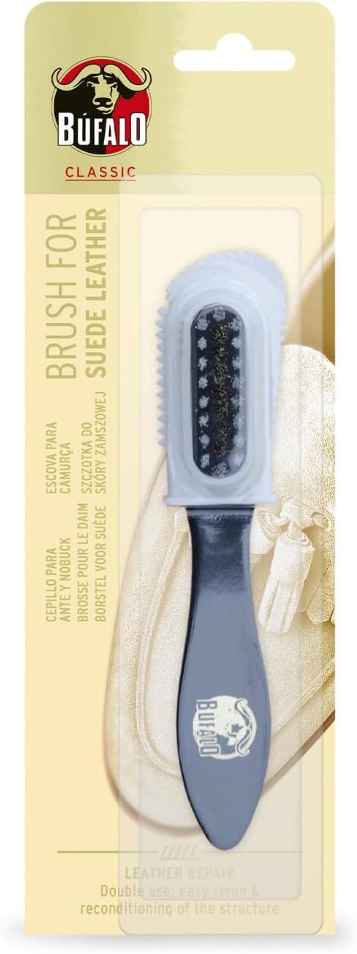Búfalo Buffalo Suede Brush, colourless