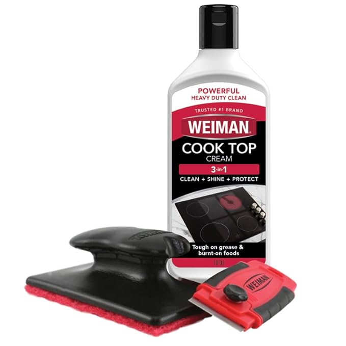 Weiman Cooktop and Stove Top Cleaner Kit by Weiman