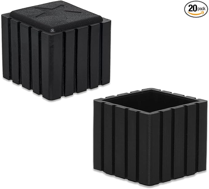 Flyshop Anti-Skid Non-Marking Synthetic Rubber Patio Chair Table Leg Caps by Flyshop