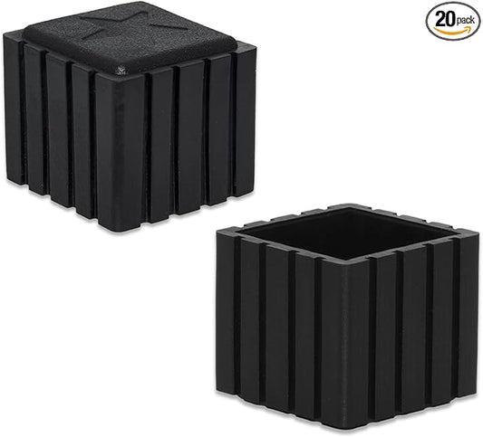 Flyshop Anti-Skid Non-Marking Synthetic Rubber Patio Chair Table Leg Caps by Flyshop