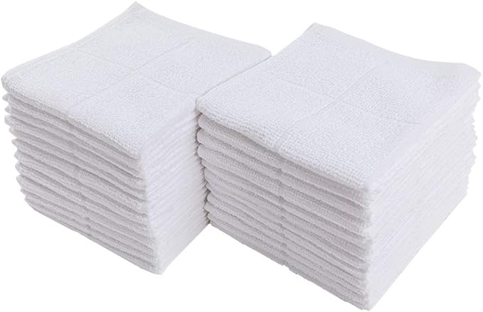Glynniss Dishcloths Kitchen Highly Absorbent Dish Rags 100% Cotton Dish Cloths by Glynniss