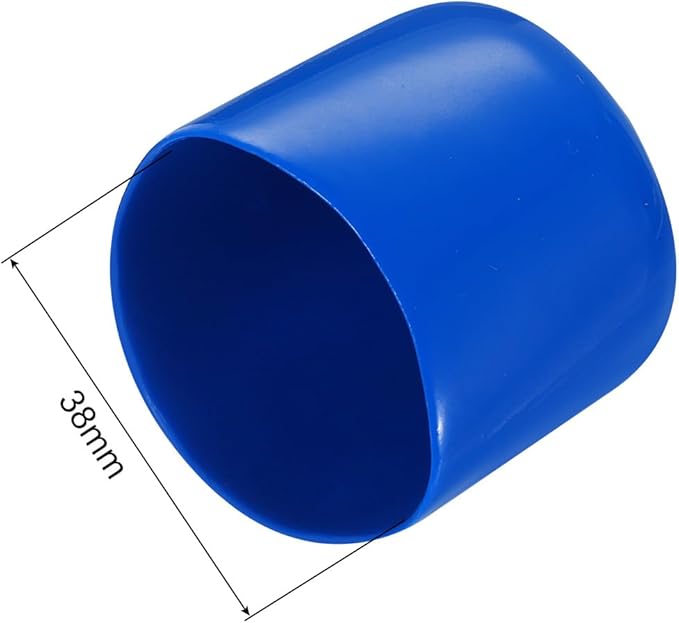 uxcell 20pcs Rubber End Caps 38mm ID Vinyl PVC Round Tube Bolt Cap Cover Screw - Image 3
