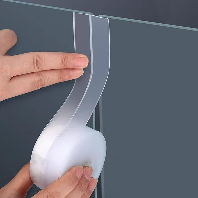 No Residue 32.8FT Door Weather Stripping Door Seal Strip, Silicone Sealing - Image 8