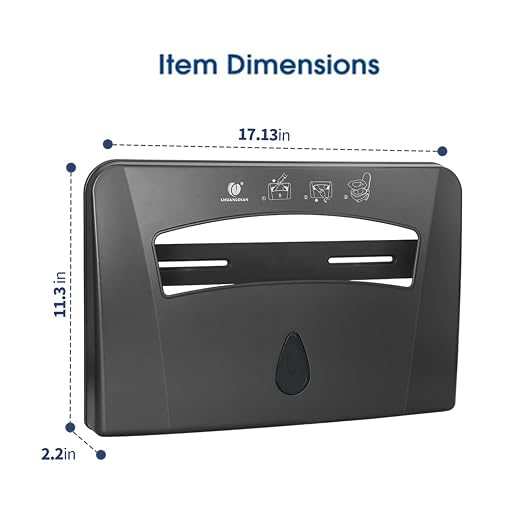 Toilet Seat Cover Dispenser, Wall Mounted Compatible - Image 5