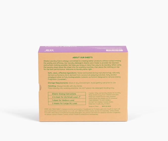 Sheets Laundry Club Laundry Detergent Sheets, 100 Loads - Image 2
