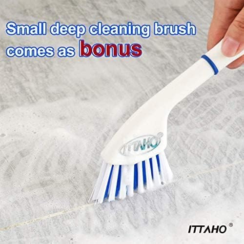 ITTAHO Floor Scrub Brush - 2 in 1 Deck Scrub Brush - Image 5