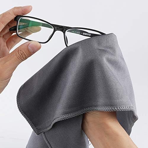 KLNYOO Microfiber Glass Cleaning Cloths Lint Free Streak Free Quickly and - Image 3