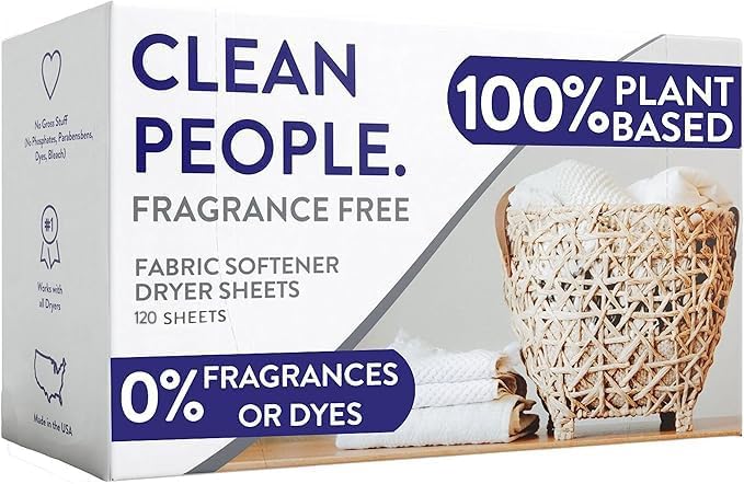 The Clean People Fabric Softener Sheets by CleanPeople