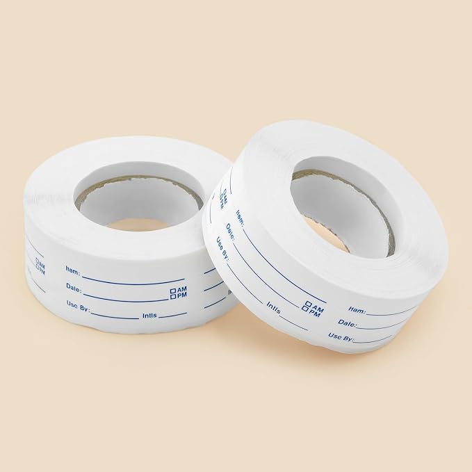 QWORK Dissolvable Food Labels by QWORK