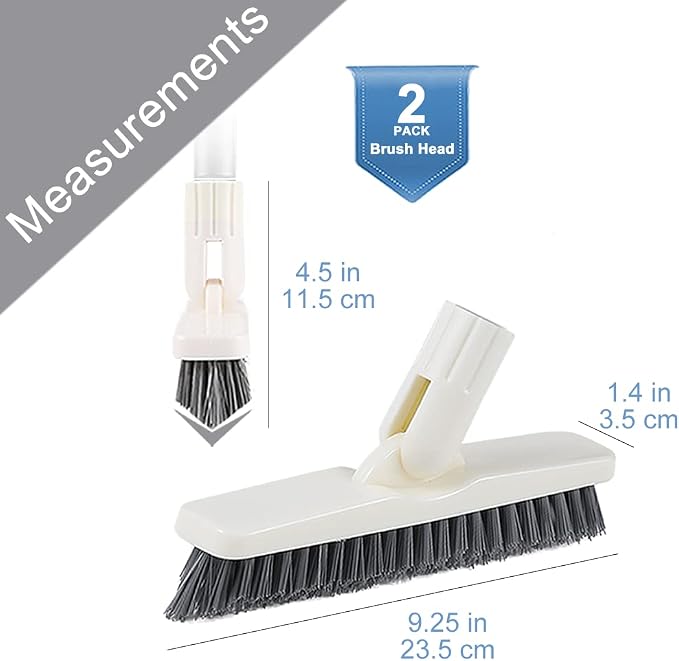 Grout Brush, Swivel Brush Head - Image 2