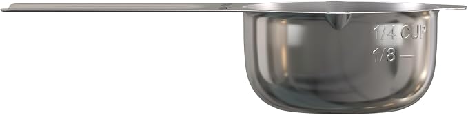 Color Up ¼ Cup Measuring Cup – Premium Chrome Stainless Steel, Accurate - Image 3