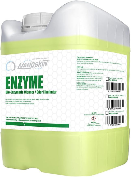 Nanoskin ENZYME Multi-Purpose Cleaner & Odor Eliminator 5 Gallon by Nanoskin