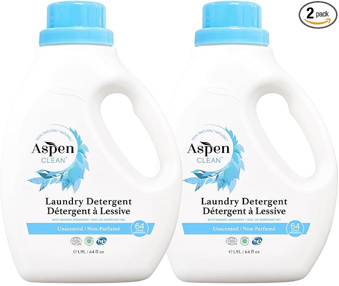 AspenClean Natural Laundry Detergent Unscented by AspenClean