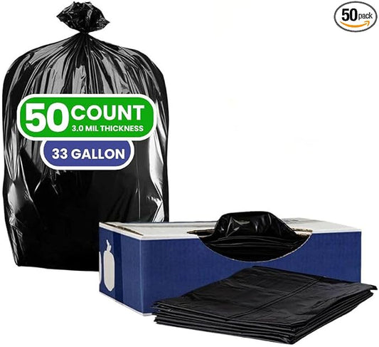 Plasticplace Contractor Trash Bags 33 Gallon by Plasticplace