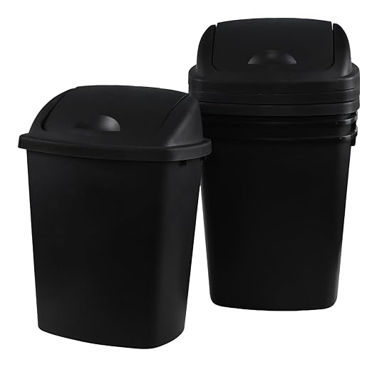 6 Gallon Plastic Garbage Cans - Image 7