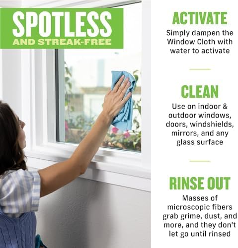 E-Cloth 2-Pack Window Cleaning Cloth - Image 2