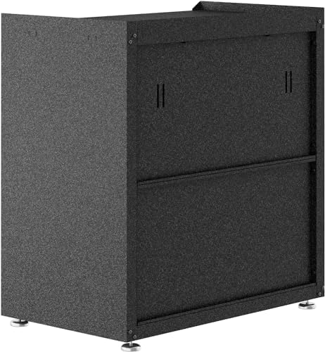 Manhattan Comfort Fortress Collection Modern Designed Mobile Storage Garage C...