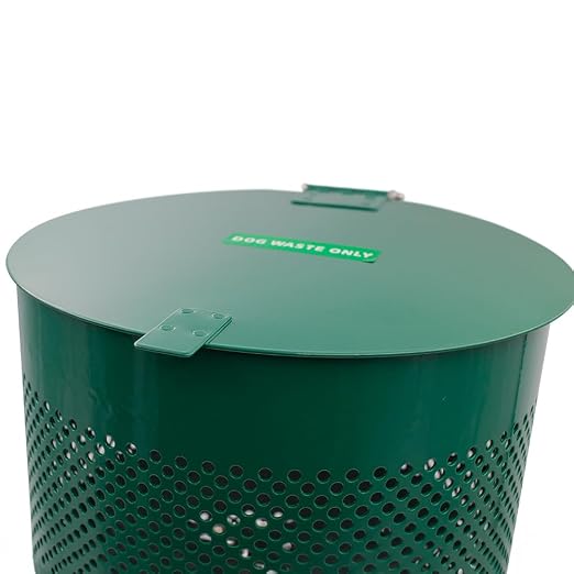 ZERO WASTE USA - The Sentry® Waste Can Gloss Green - 100% Rust-Free, - Image 2
