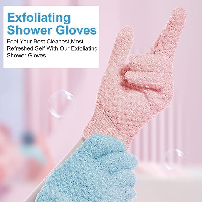 Yiclick Heavy Exfoliating Gloves, Exfoliating Body Scrubber - Image 5